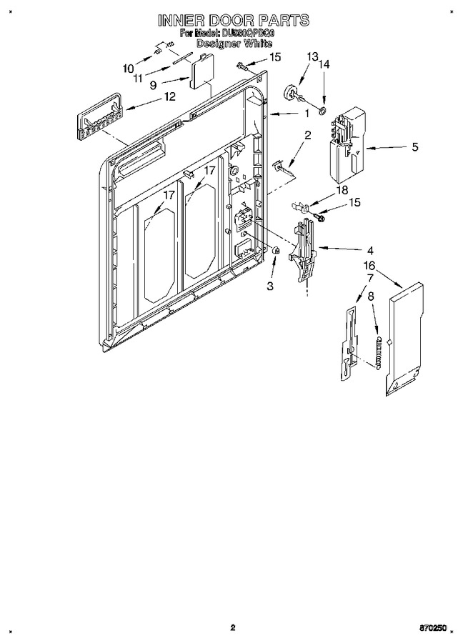 Diagram for DU980QPDQ0