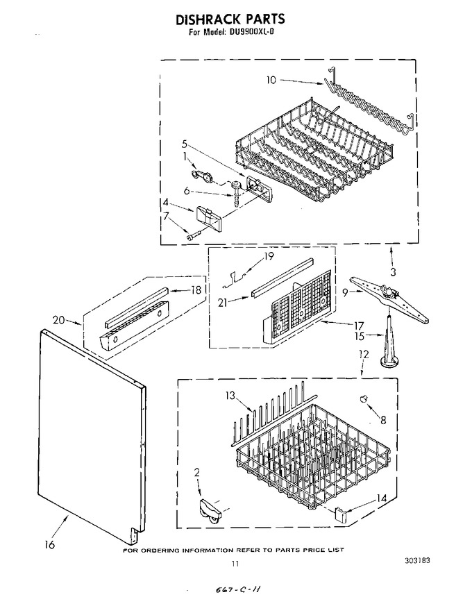 Diagram for DU9900XL0