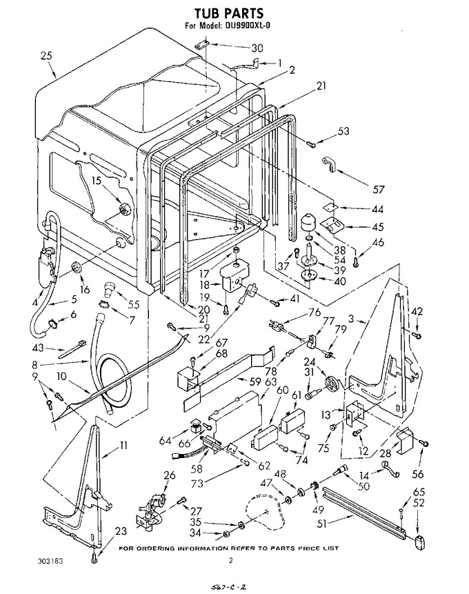 Diagram for DU9900XL0