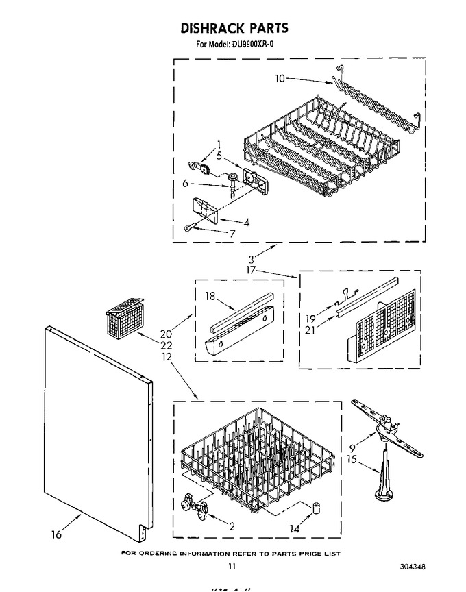 Diagram for DU9900XR0