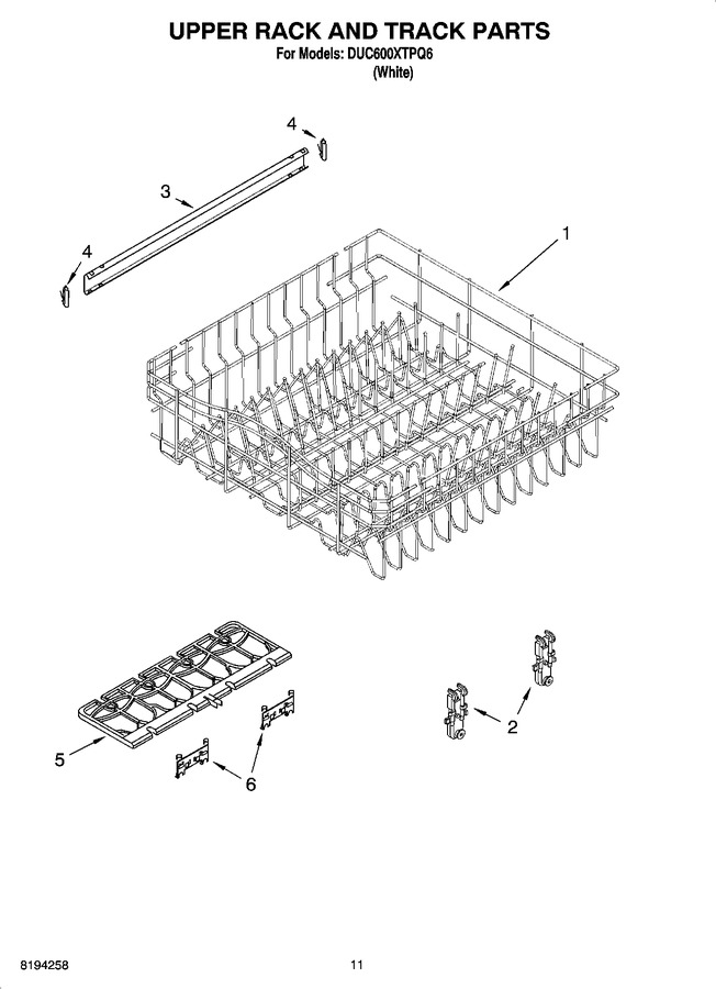 Diagram for DUC600XTPQ6