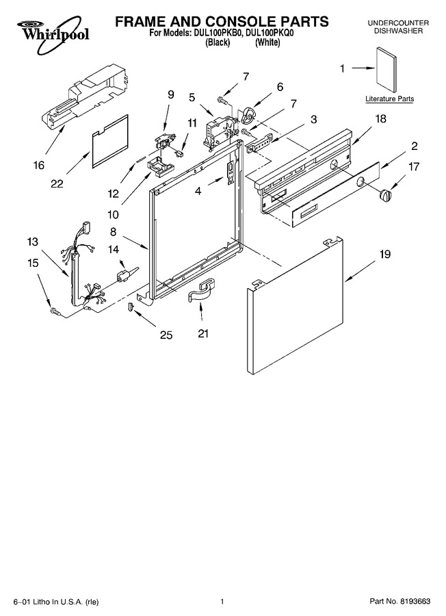 Diagram for DUL100PKB0
