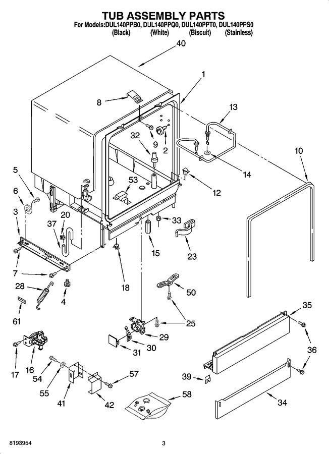 Diagram for DUL140PPB0
