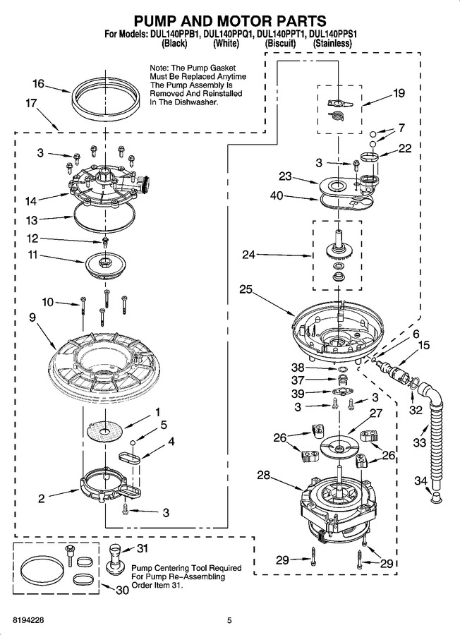Diagram for DUL140PPB1
