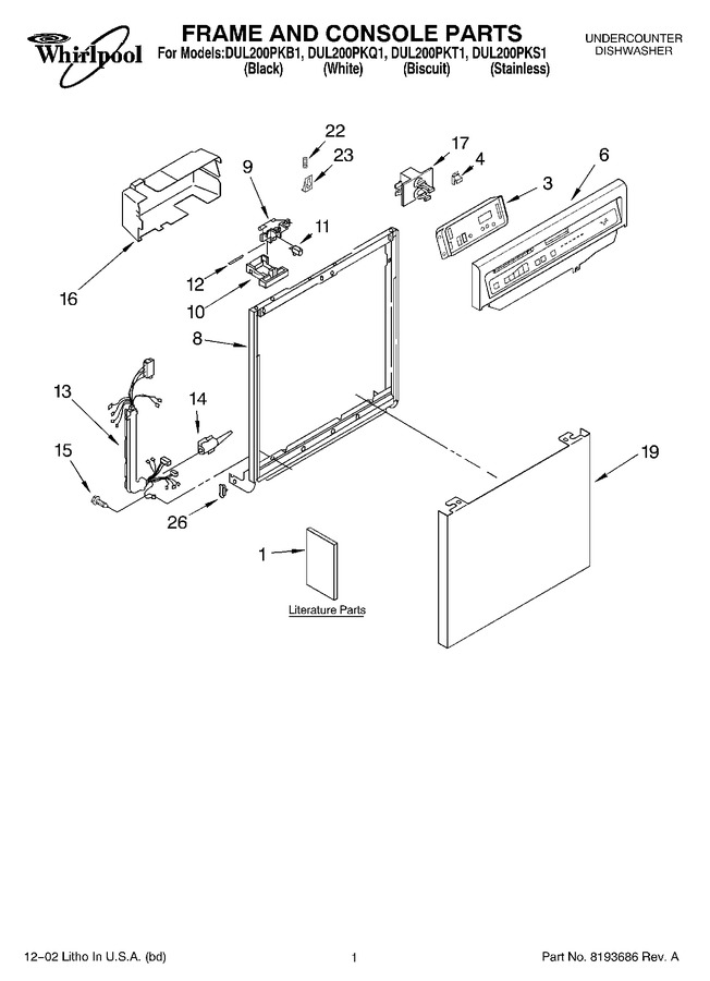 Diagram for DUL200PKT1