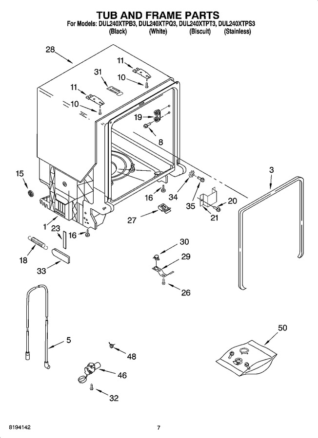 Diagram for DUL240XTPS3