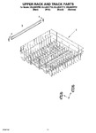 Diagram for 09 - Upper Rack And Track Parts