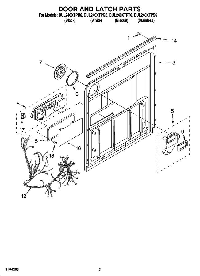 Diagram for DUL240XTPS6