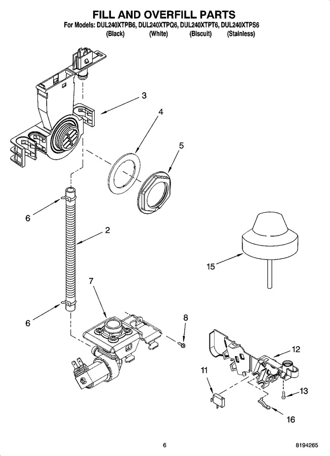 Diagram for DUL240XTPS6
