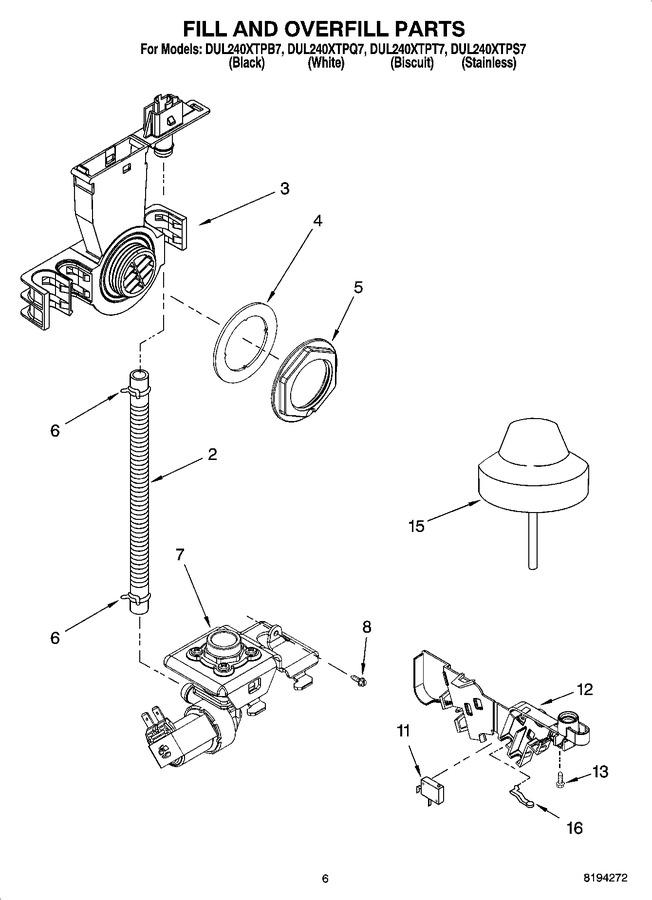Diagram for DUL240XTPT7