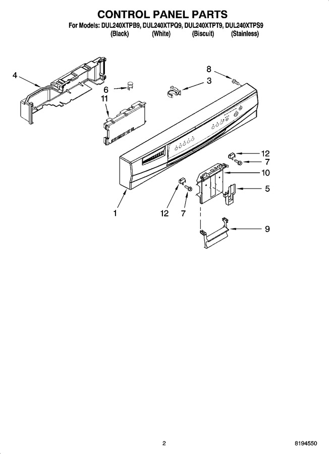 Diagram for DUL240XTPQ9