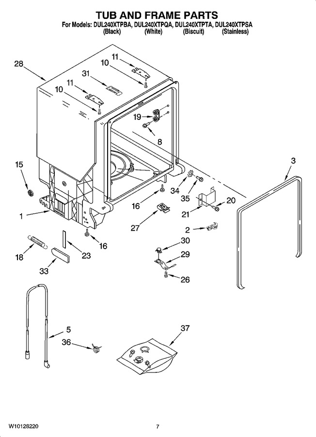 Diagram for DUL240XTPQA