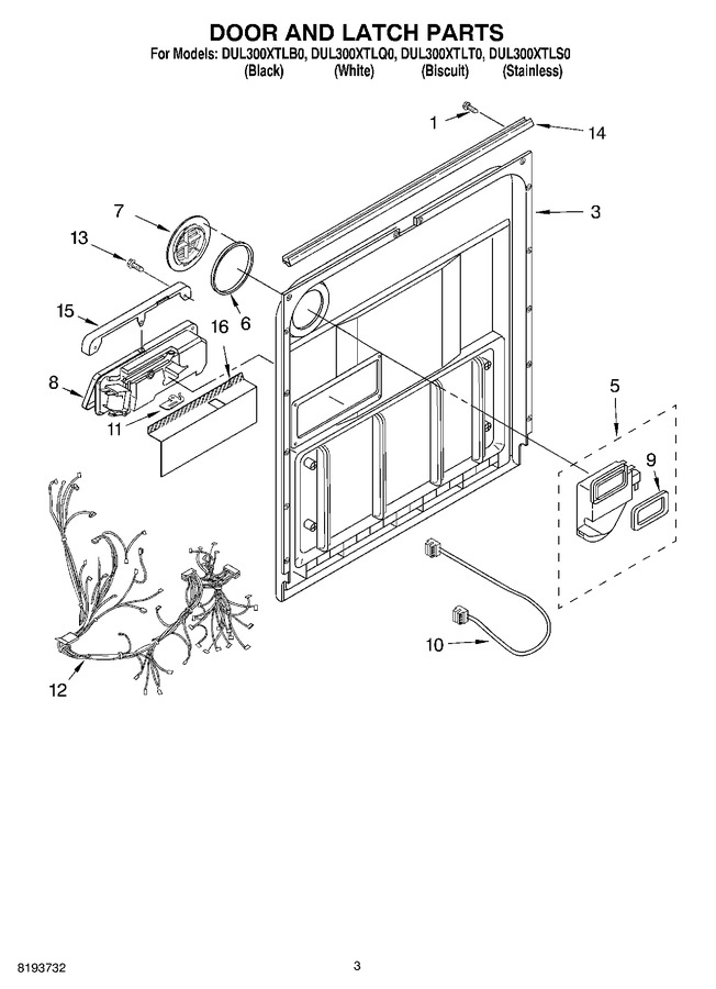 Diagram for DUL300XLTS0