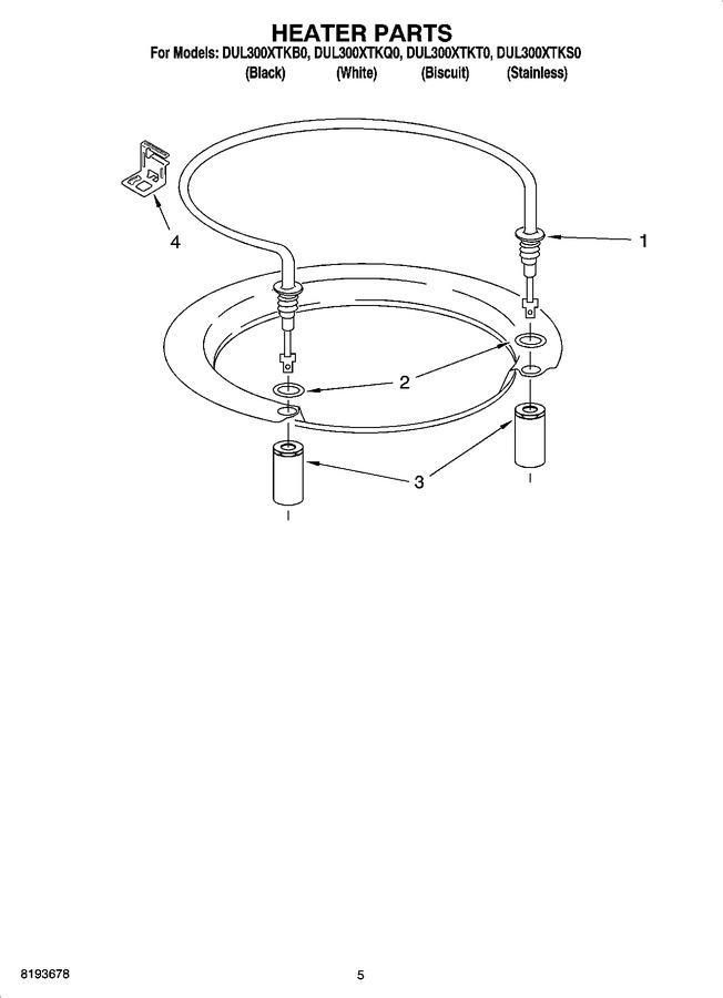Diagram for DUL300XTKB0