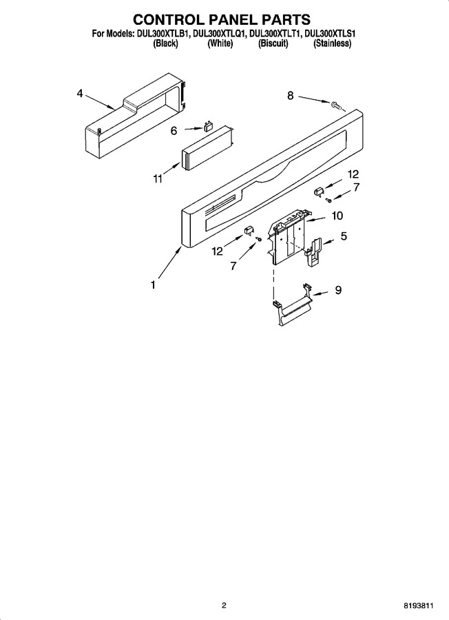 Diagram for DUL300XTLQ1