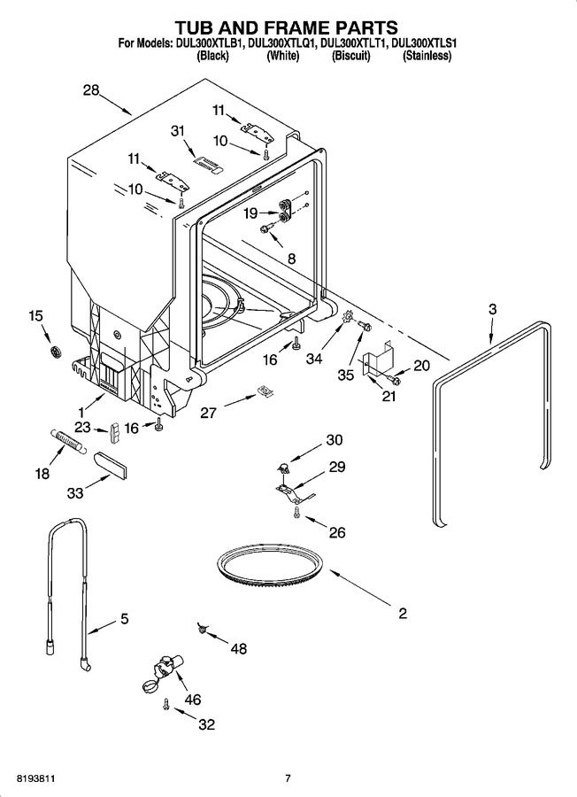 Diagram for DUL300XTLQ1