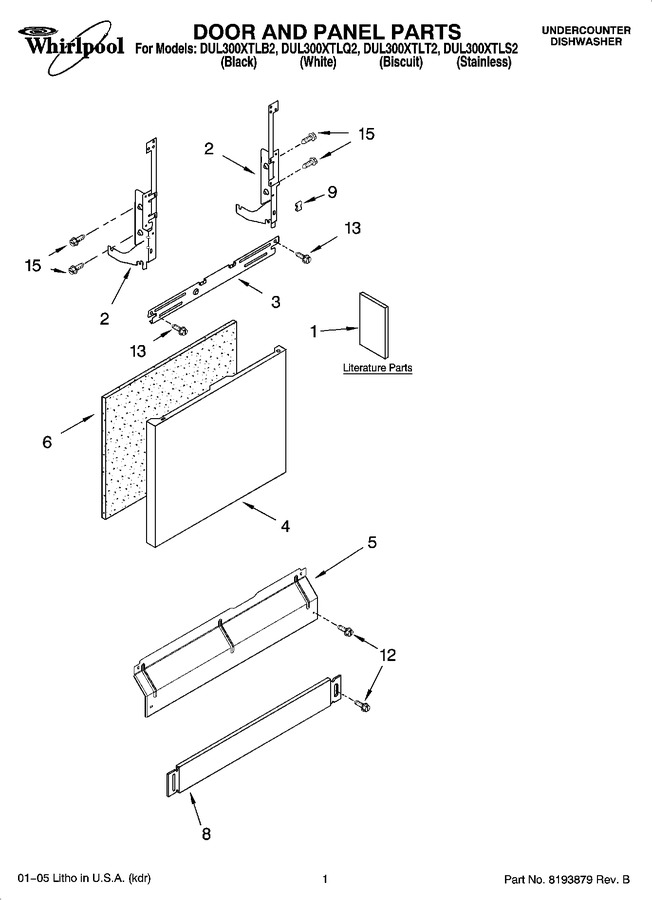 Diagram for DUL300XTLB2