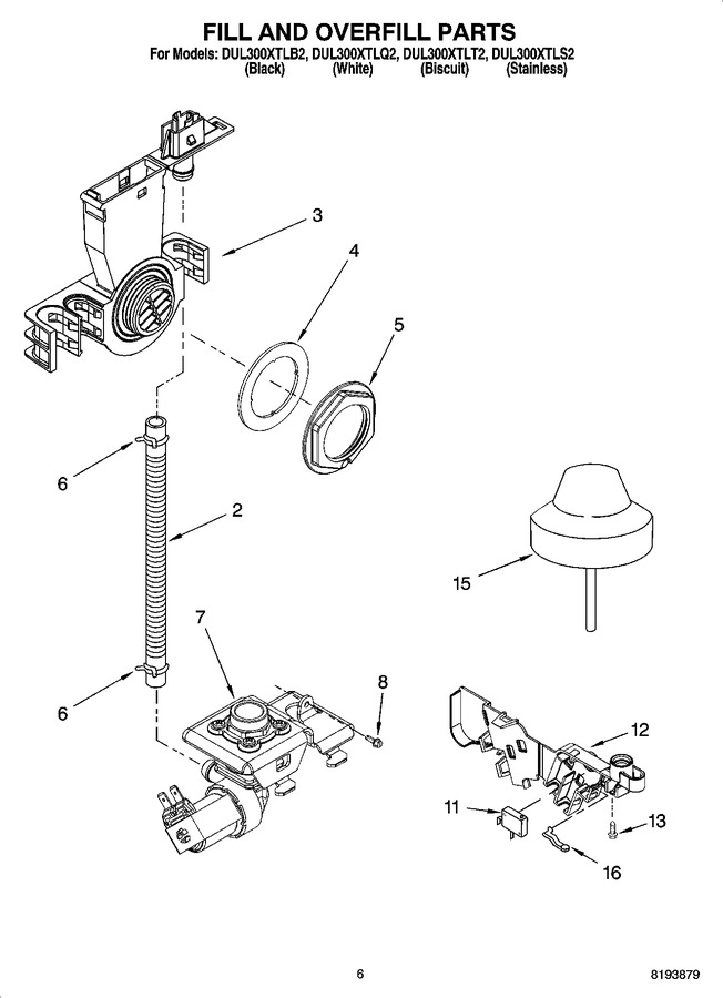 Diagram for DUL300XTLB2