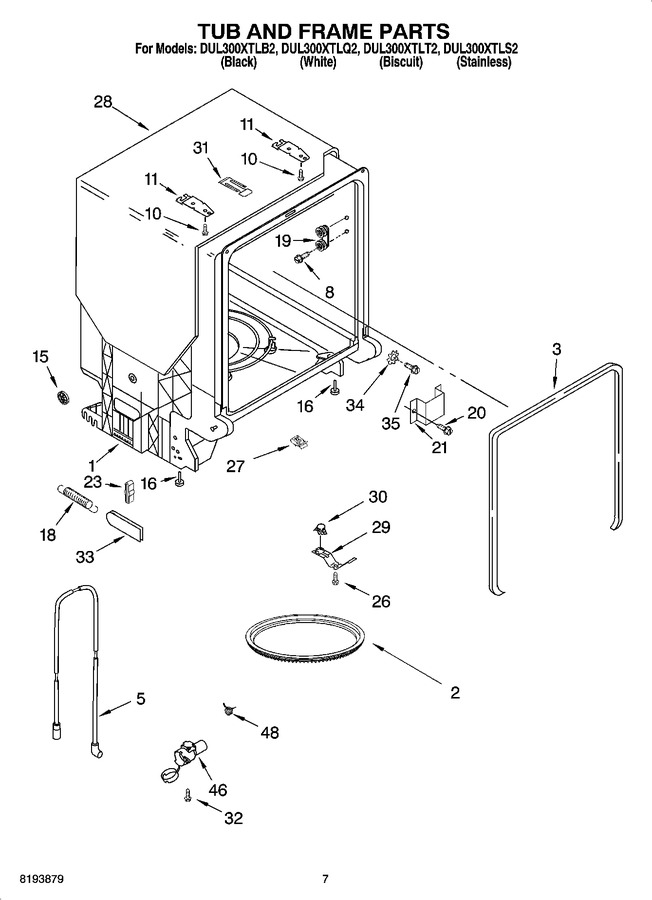 Diagram for DUL300XTLQ2