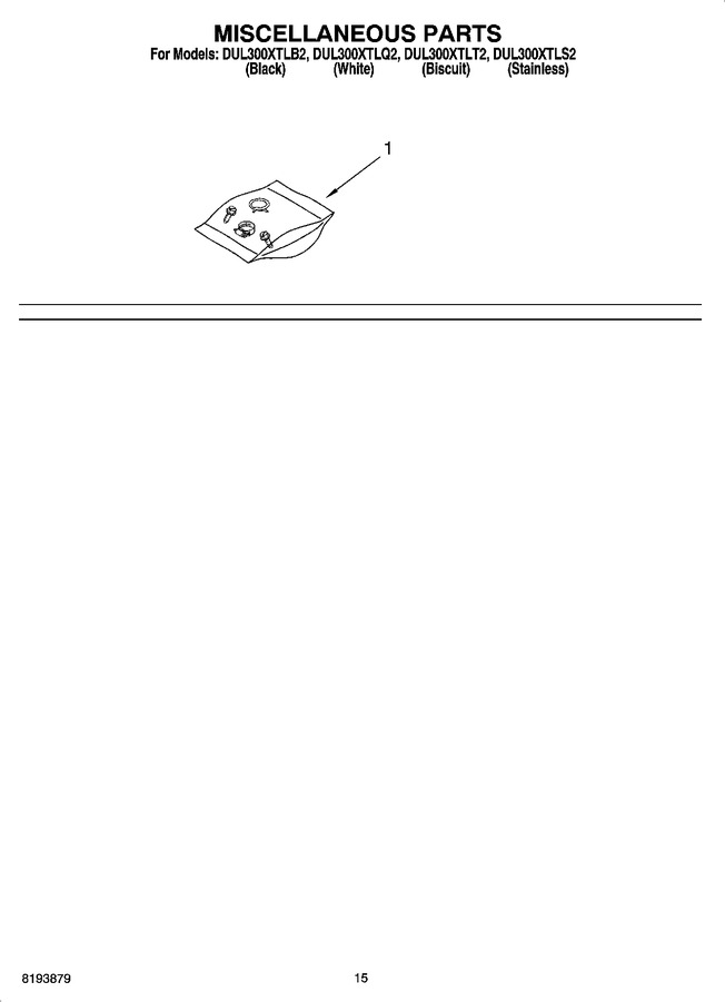 Diagram for DUL300XTLQ2