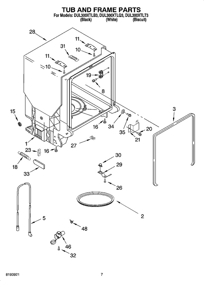 Diagram for DUL300XTLB3