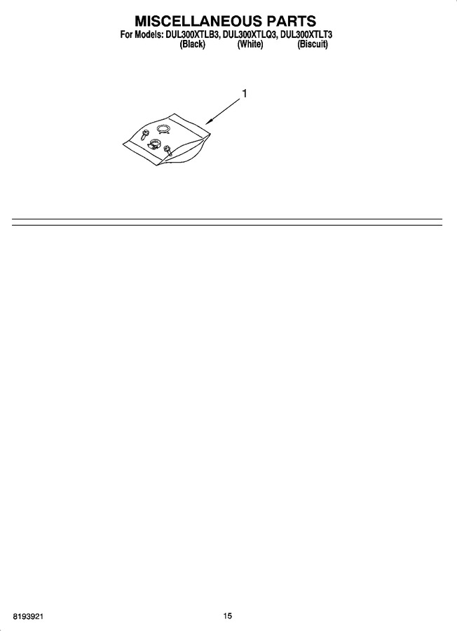 Diagram for DUL300XTLT3