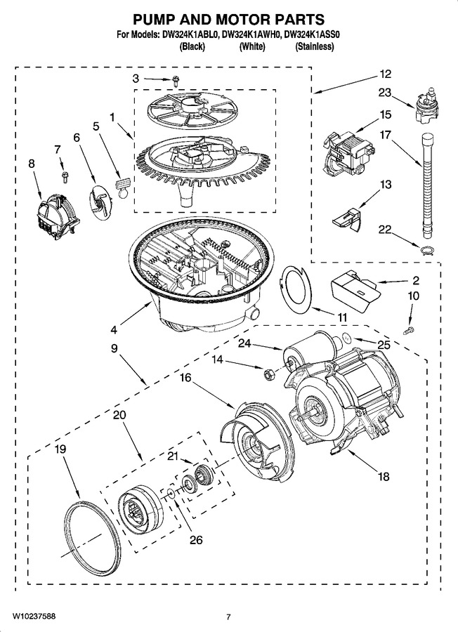 Diagram for DW324K1ABL0