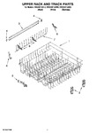 Diagram for 09 - Upper Rack And Track Parts