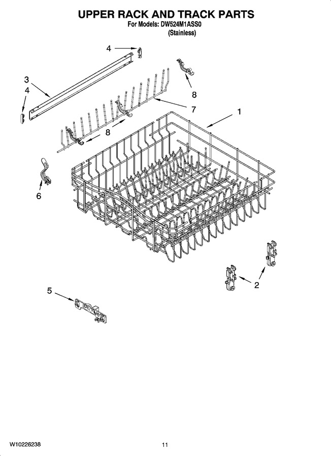 Diagram for DW524M1ASS0