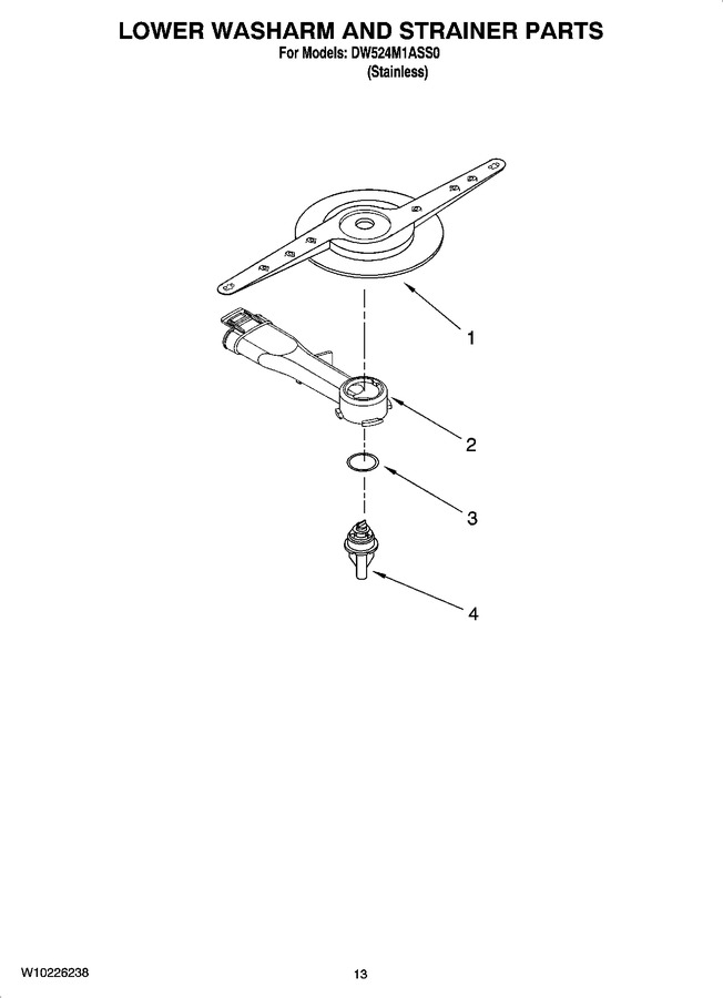 Diagram for DW524M1ASS0