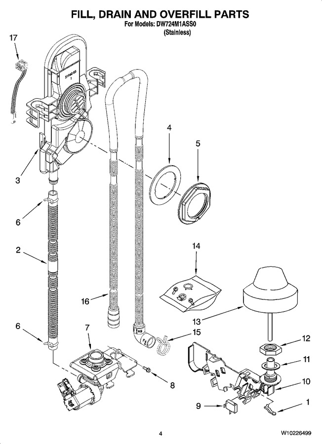 Diagram for DW724M1ASS0