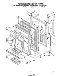 Diagram for 06 - Refrigerator Door