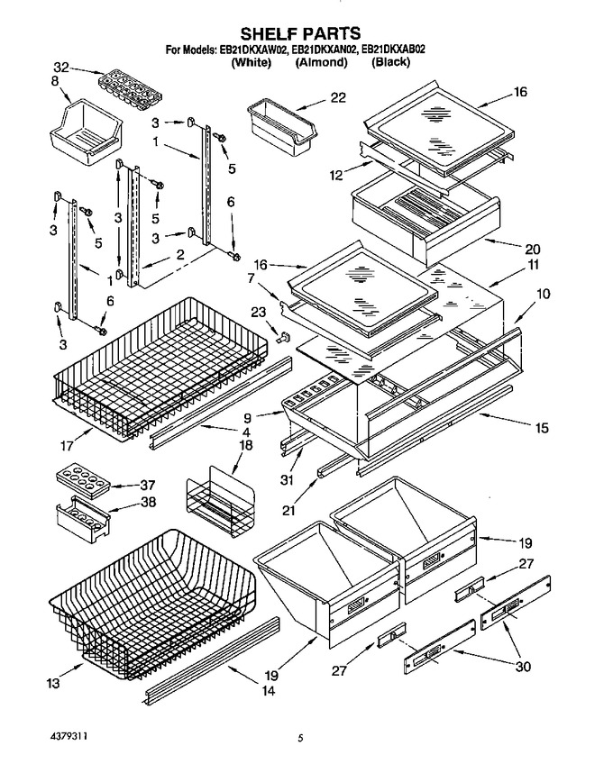 Diagram for EB21DKXAN02
