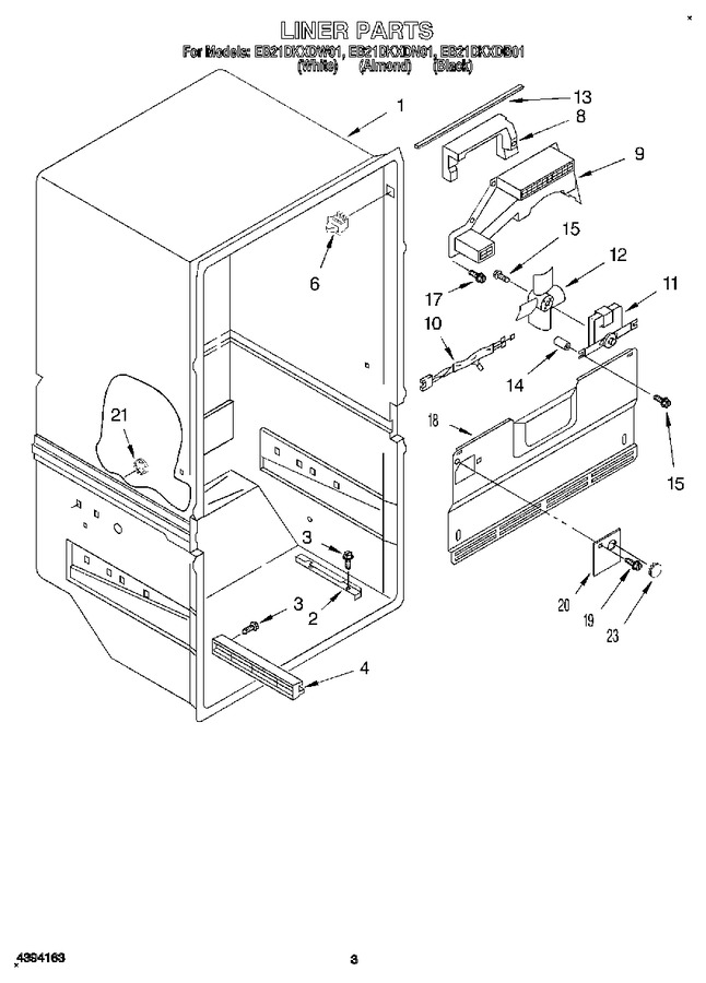 Diagram for EB21DKXDB01