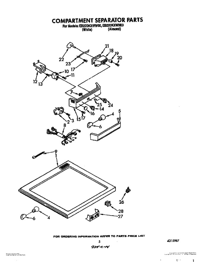 Diagram for EB22DKXWN00