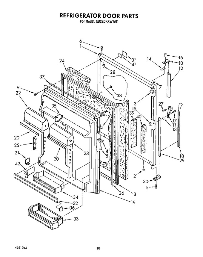 Diagram for EB22DKXWW01