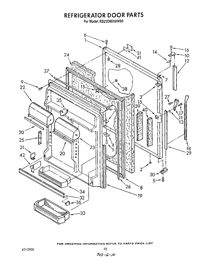 Diagram for EB22DMXWW00