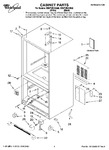 Diagram for 01 - Cabinet Parts