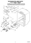 Diagram for 04 - Refrigerator Liner Parts