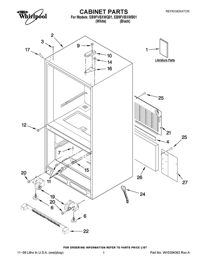 Diagram for EB9FVBXWB01