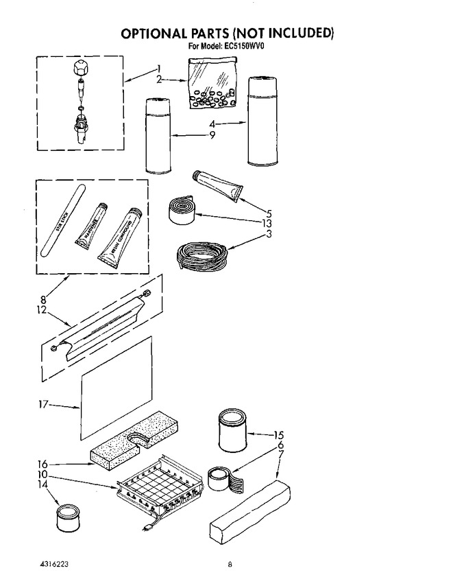 Diagram for EC5150WV0