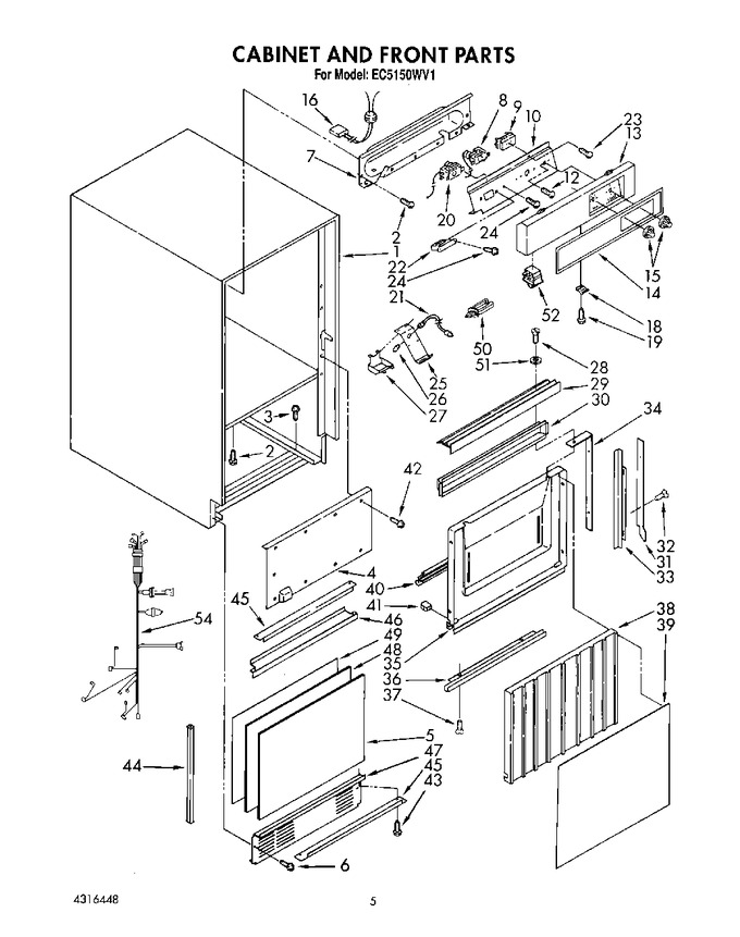 Diagram for EC5150WV1