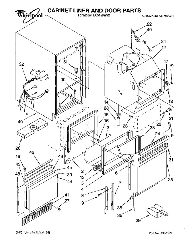 Diagram for EC5150WV2