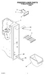 Diagram for 03 - Freezer Liner