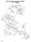 Diagram for 05 - Motor And Ice Container Parts