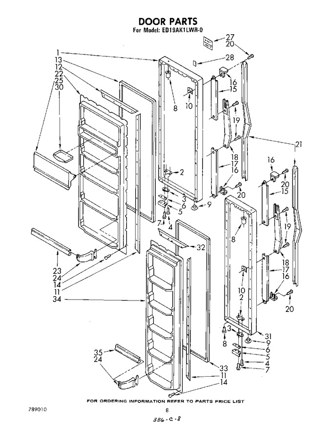 Diagram for ED19AK1LWR0