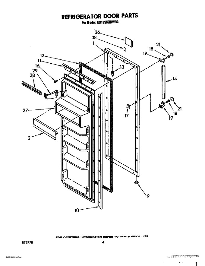 Diagram for ED19SKXRWR0