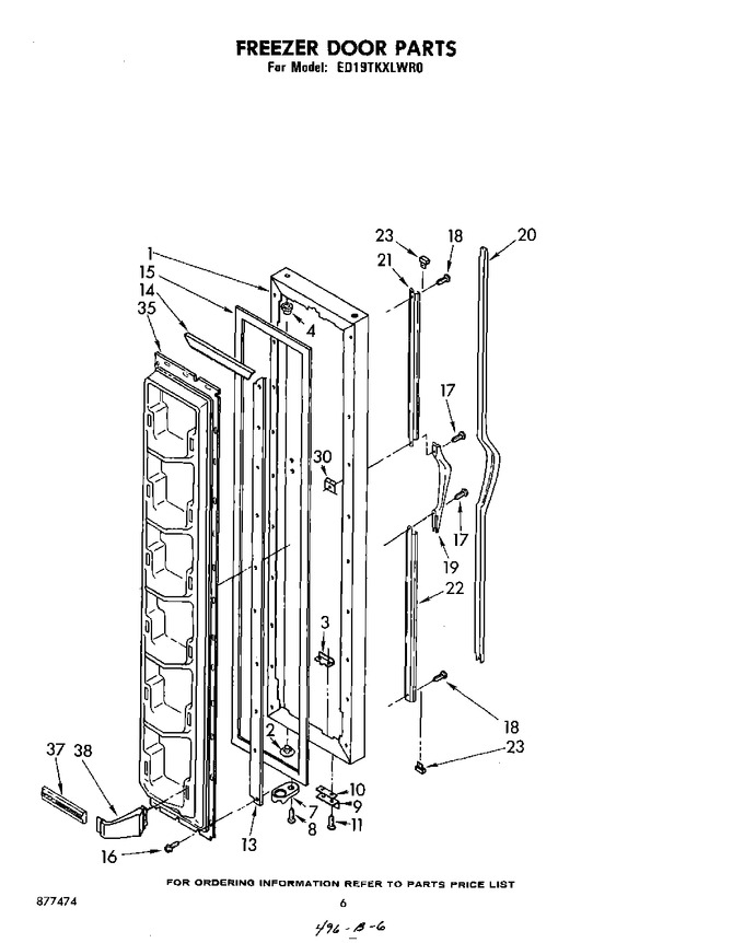 Diagram for ED19TKXLWR0