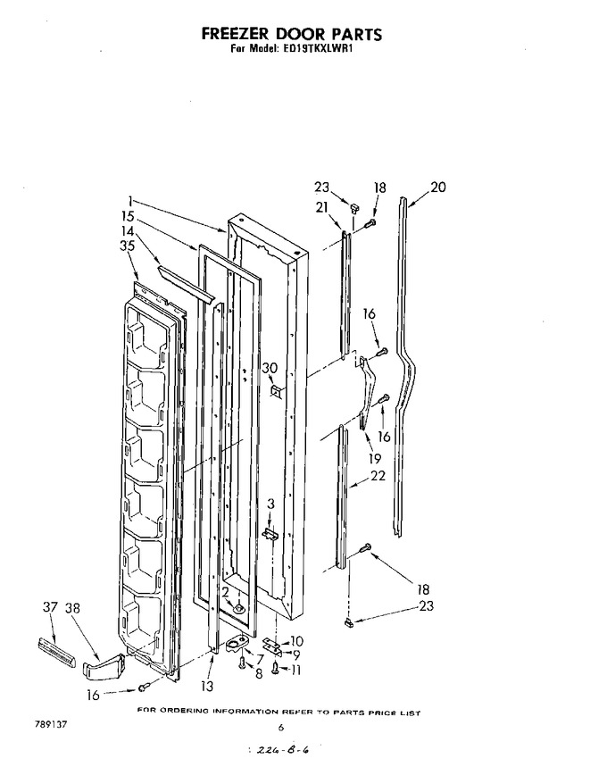 Diagram for ED19TKXLWR1