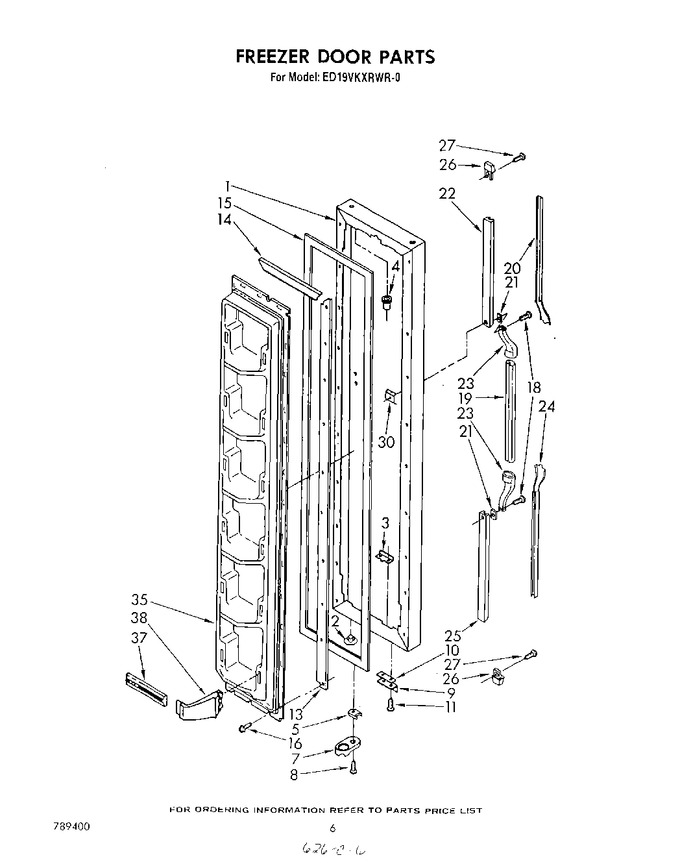 Diagram for ED19VKXRWR0